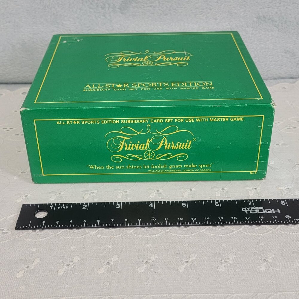Trivial Pursuit, All Star Sports Edition. Card Set. - Picture 4 of 6